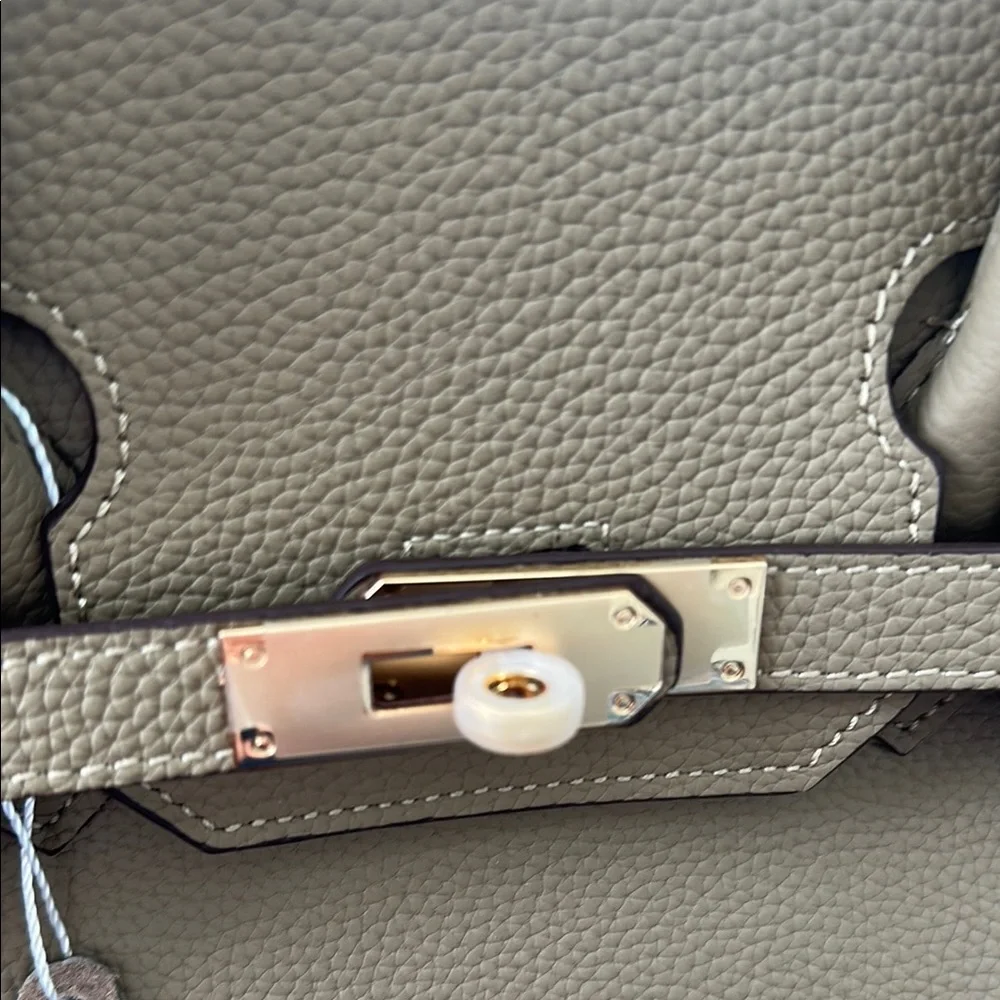 Wirkin Real Leather 35 etoupe New!! - Picture 2 of 5